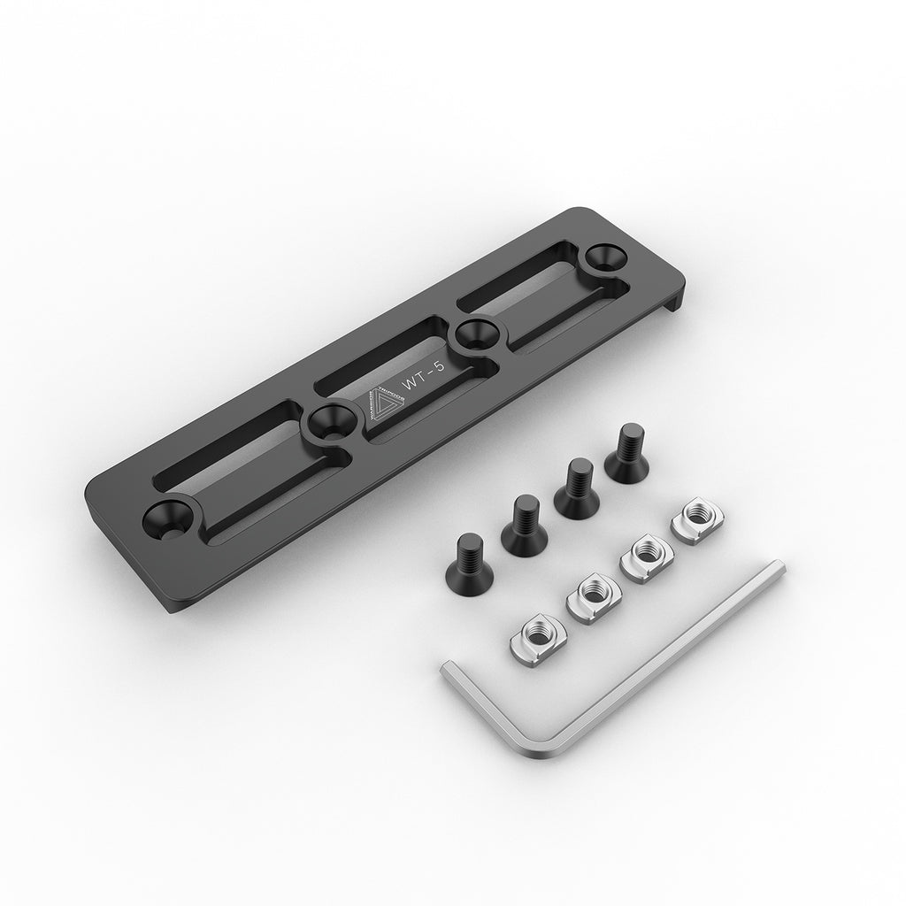 Warrior Tripods Mloc Arca Plate 5.5" – M-LOK to Arca-Swiss Rifle Mount