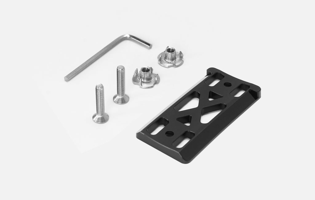 Warrior Tripods Precision Arca Plate 3" – Aircraft Aluminum Dovetail for Bolt-Action Rifles