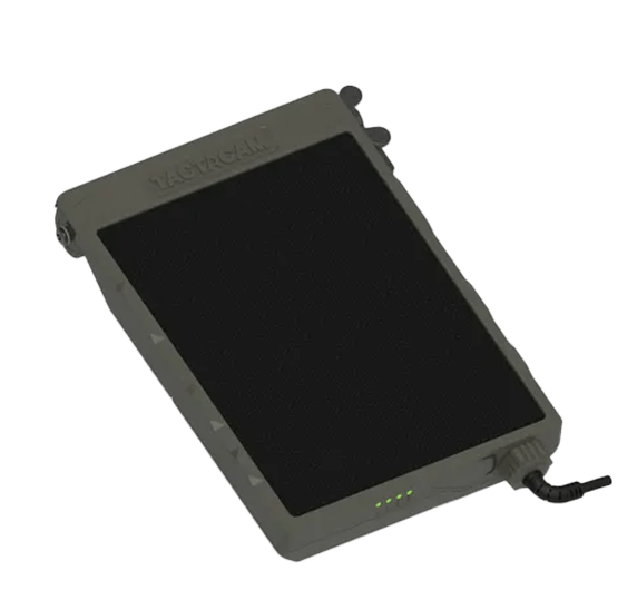 Defend by Tactacam Solar Panel | Continuous Power for Cellular Security Camera